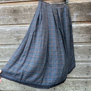 Plaid Gray Skirt